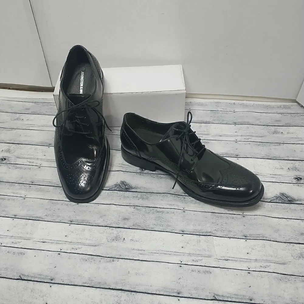 Johnston & Murphy Black Dress Shoes Men’s Size 9.5M